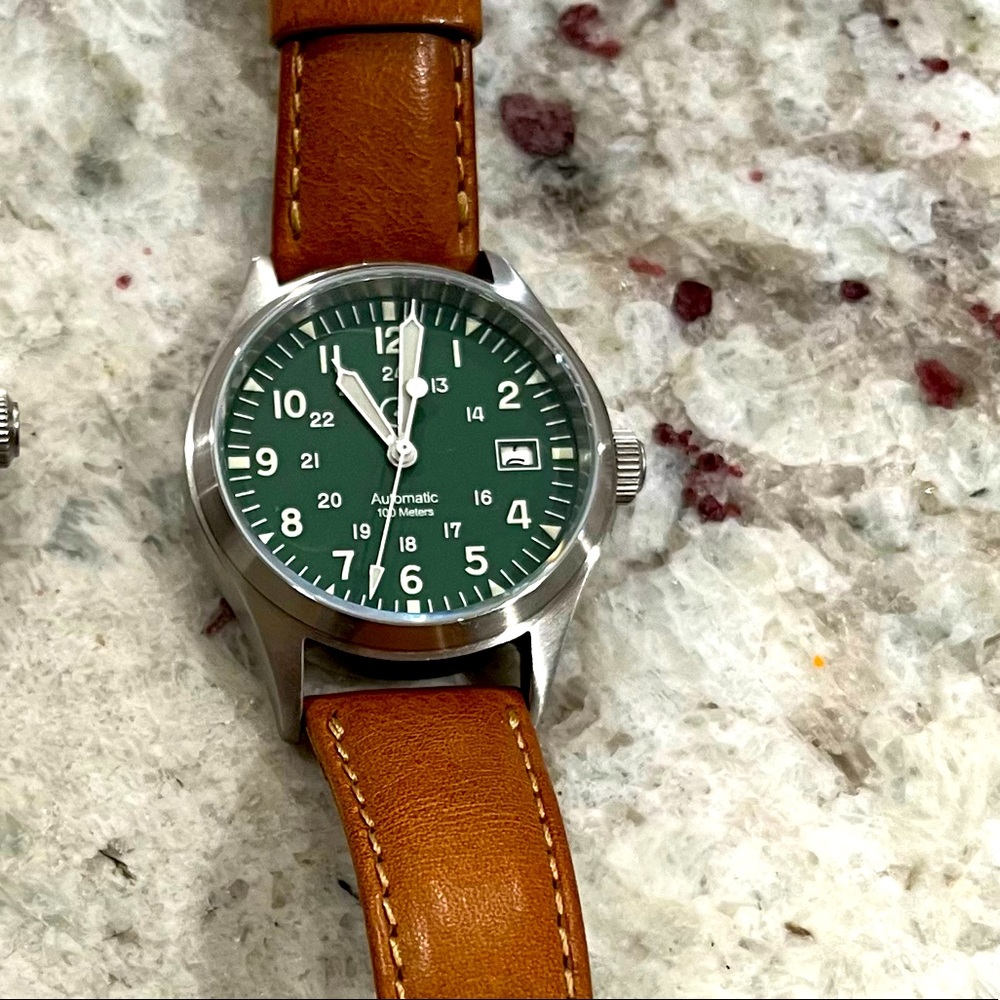 Islander Field Watch Green or Black Dial Automatic